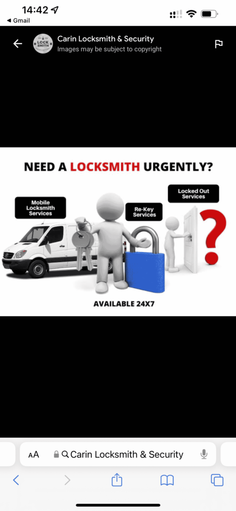 Carin Locksmith & Security 1